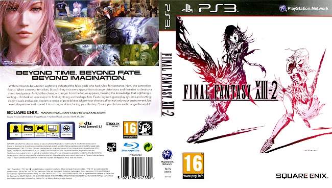 Final Fantasy 13 2 german ps3 cover