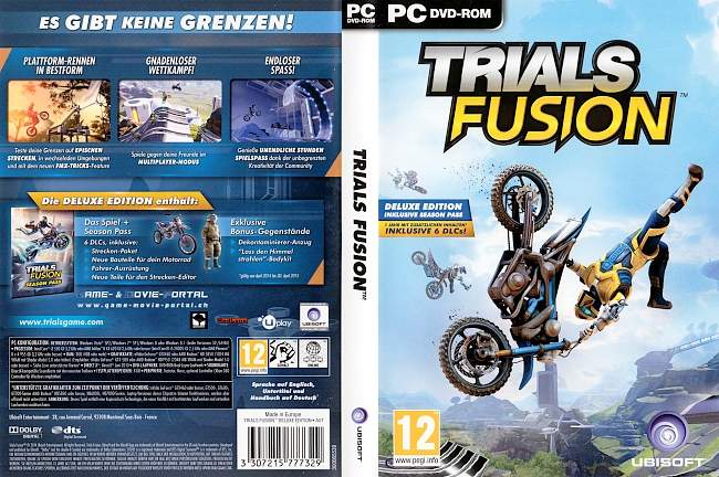 Trials Fusion pc cover german