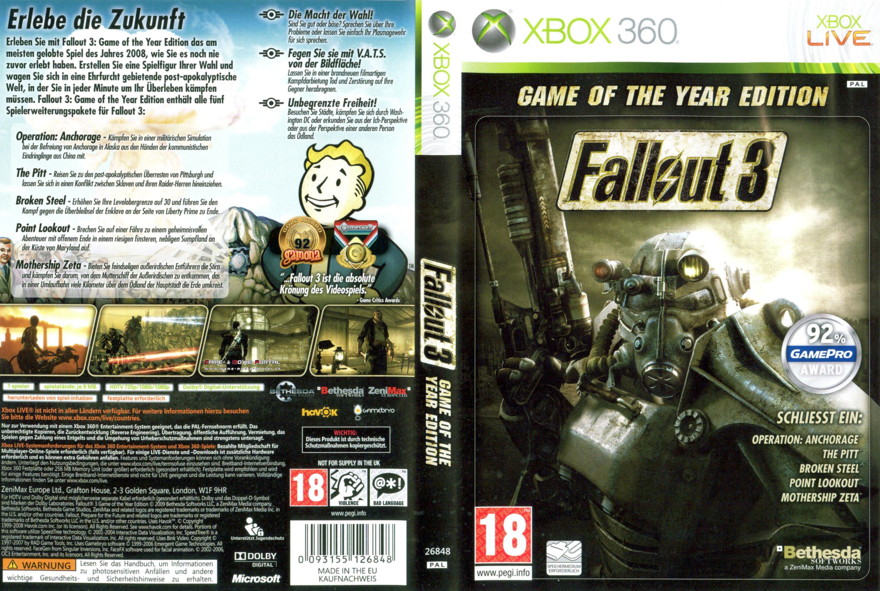 текст для fallout 3 game of the year edition steam фото 11