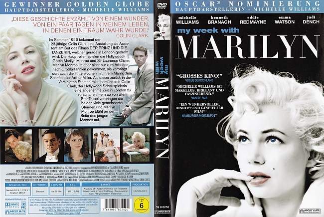 Marilyn german dvd cover