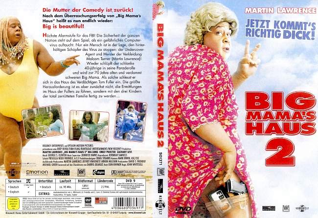 Big Mamas Haus 2 dvd cover german