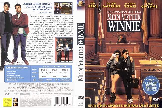 Mein Vetter Winnie german dvd cover