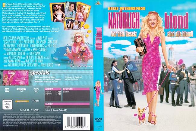 Natuerlich Blond german dvd cover