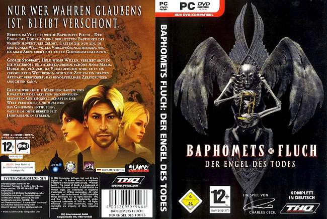 Baphomets Fluch 4 pc cover german