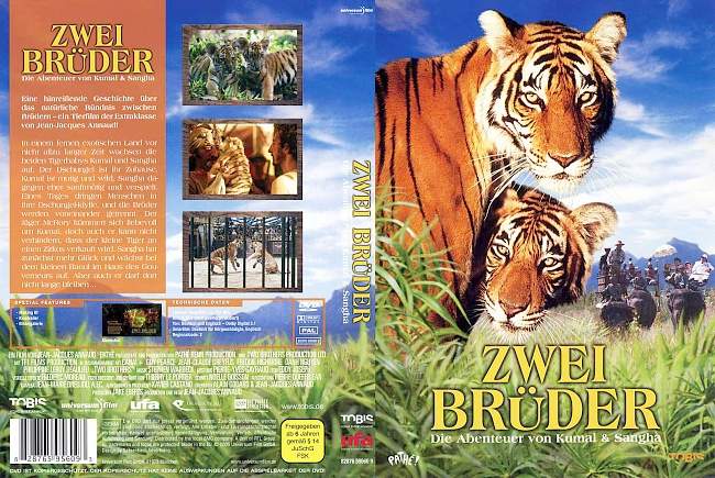 Zwei Brueder german dvd cover