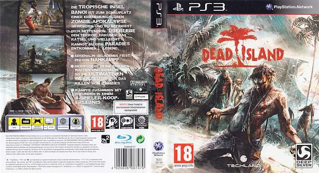 Dead Island german ps3 cover