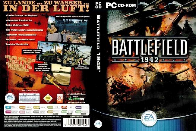 Battlefield 1942 pc cover german