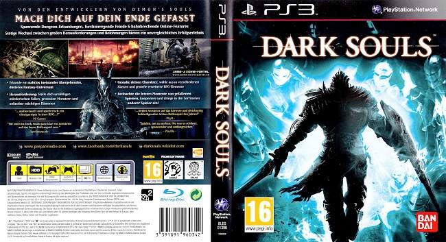 Dark Souls german ps3 cover