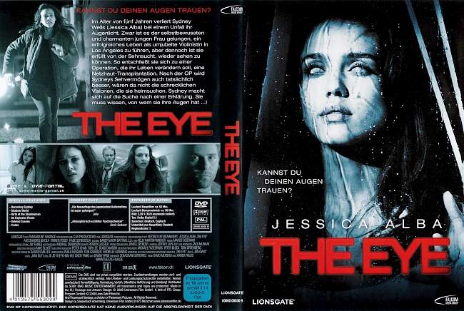 The Eye Jessica Alba german dvd cover