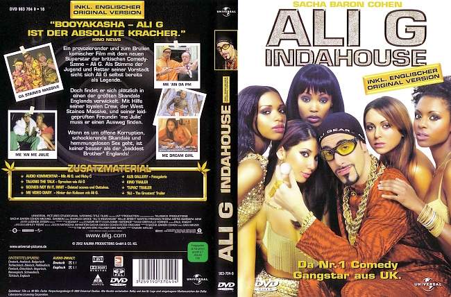 Ali G in Da House dvd cover german