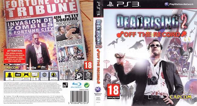 Dead Rising 2 Off the Record german ps3 cover