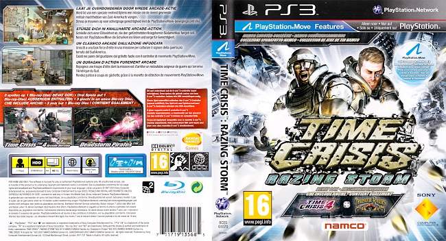 Time Crisis Razing Storm german ps3 cover