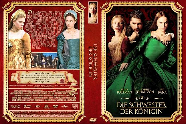 Die Schwester der Koenigin dvd cover german