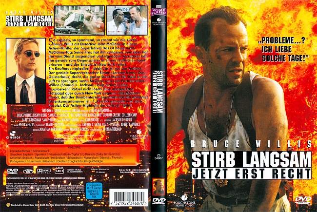 Stirb Langsam 3 dvd cover german