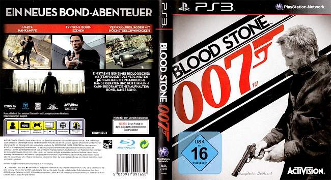 007 James Bond Blood Stone german ps3 cover