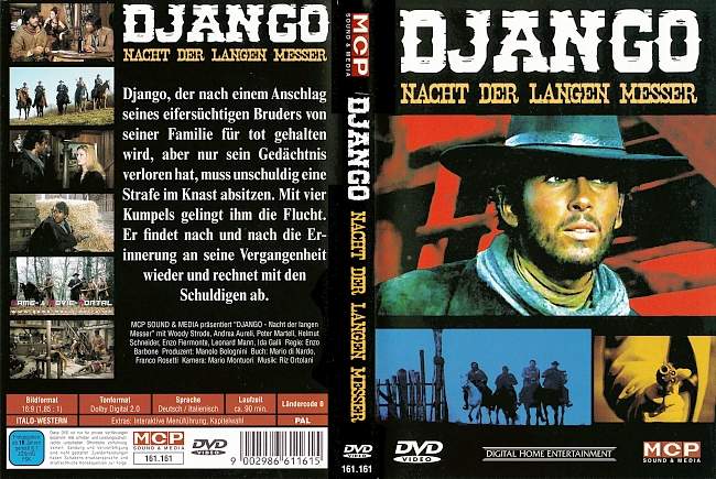 Django Nacht der langen Messer yxy german dvd cover