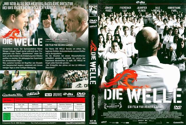 Die Welle Juergen Vogel german dvd cover