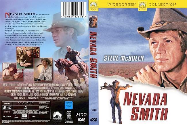 Nevada Smith dvd cover german