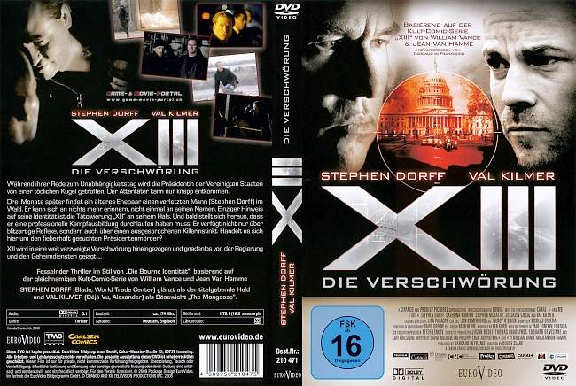 X III Die Verschwoerung dvd cover german