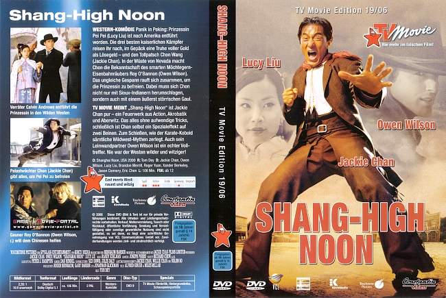 Shang High Noon german dvd cover