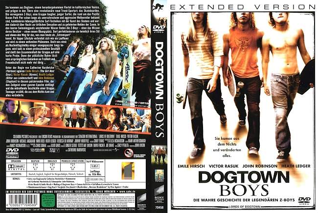 Dogtown Boys german dvd cover