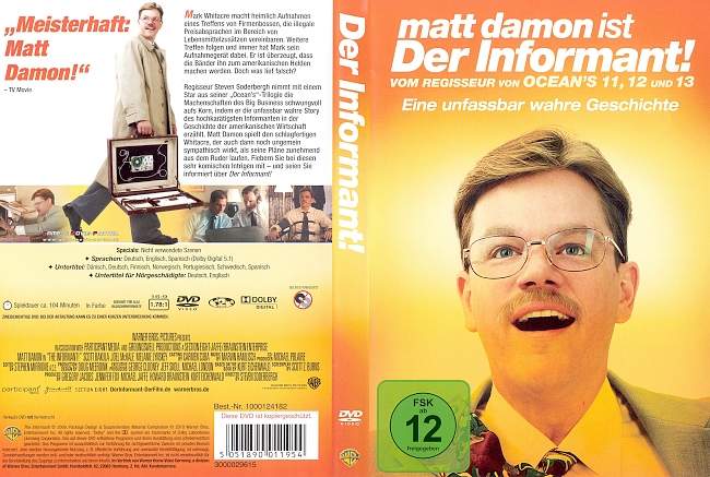 Der Informant dvd cover german