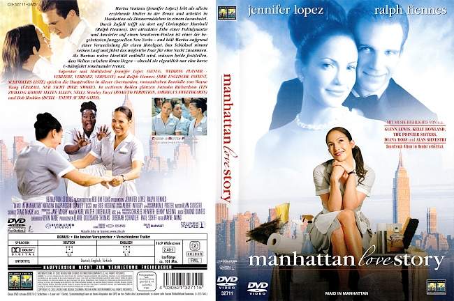 Manhattan Love Story german dvd cover