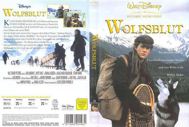 Wolfsblut german dvd cover