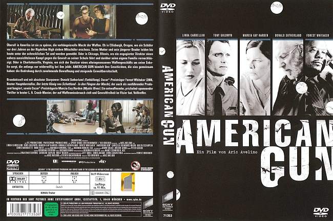 American Gun dvd cover german