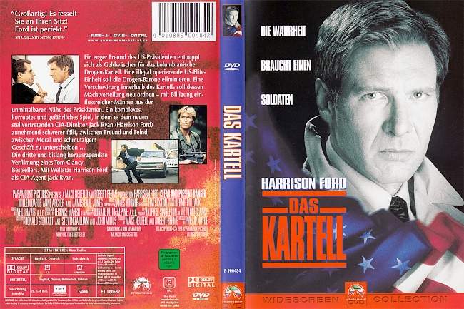 Das Kartell Harrison Ford german dvd cover