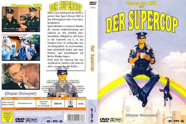 Der Supercop dvd cover german