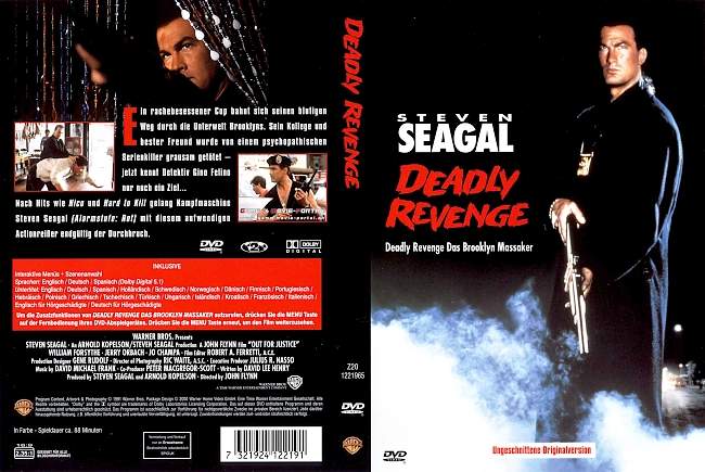 Deadly Revenge Das Brooklyn Massaker Seagal Steven german dvd cover