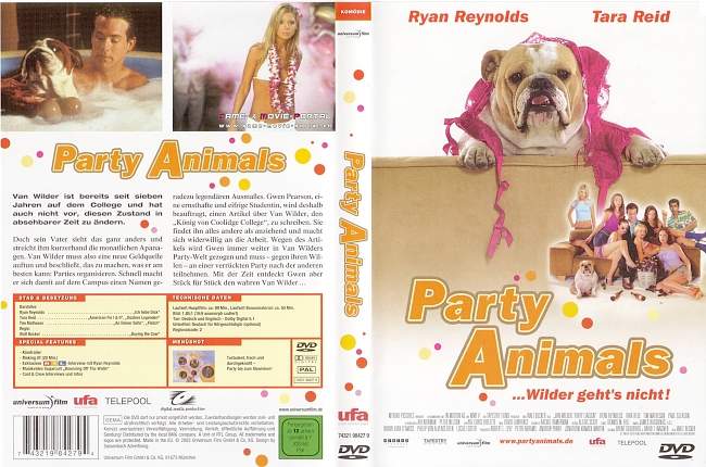 Party Animals dvd cover german