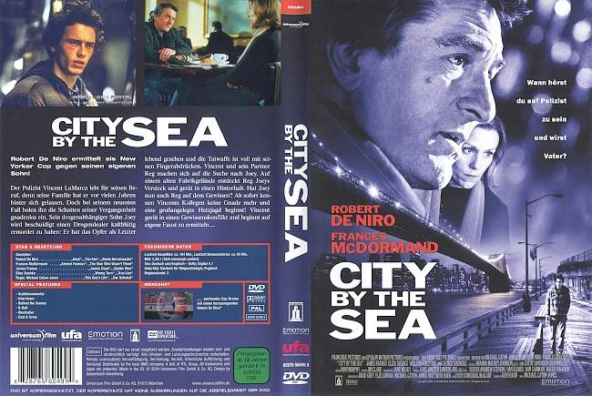 City by the Sea german dvd cover