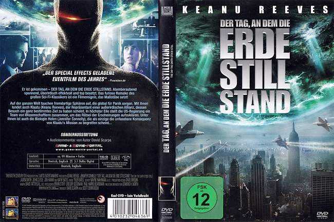 Der Tag an dem die Erde stillstand german dvd cover