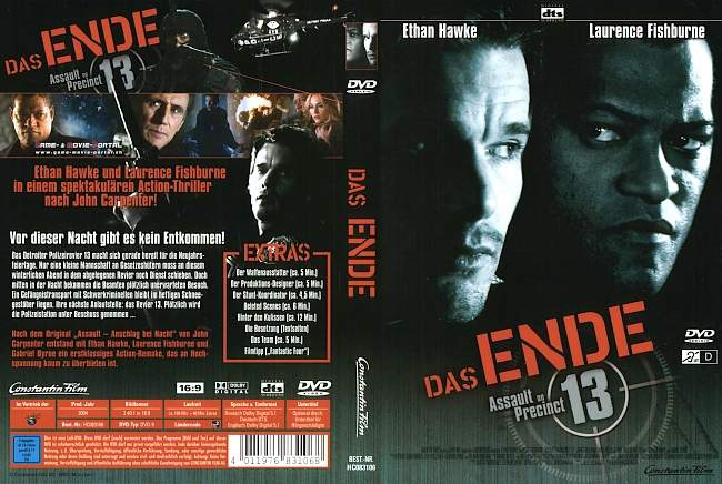Assault on Precinct 13 Das Ende german dvd cover
