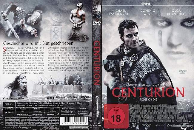 Centurion Fight or Die dvd cover german