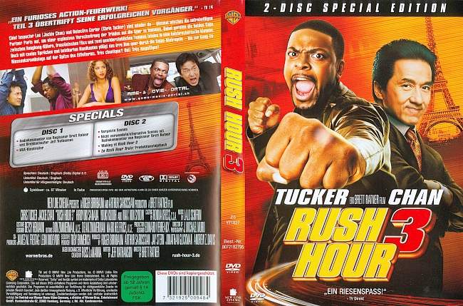 Rush Hour 3 german dvd cover
