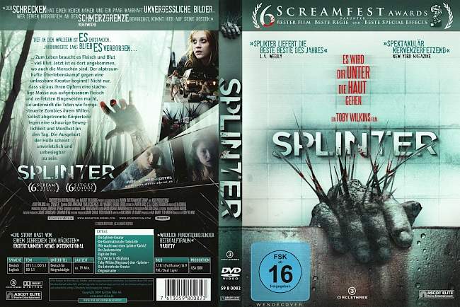 Splinter dvd cover german