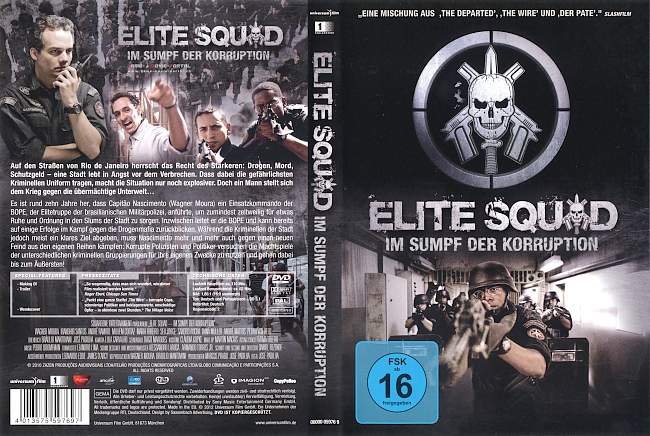 Elite Squad german dvd cover