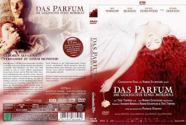 Das Parfum Die Geschichte eines Moerders german dvd cover