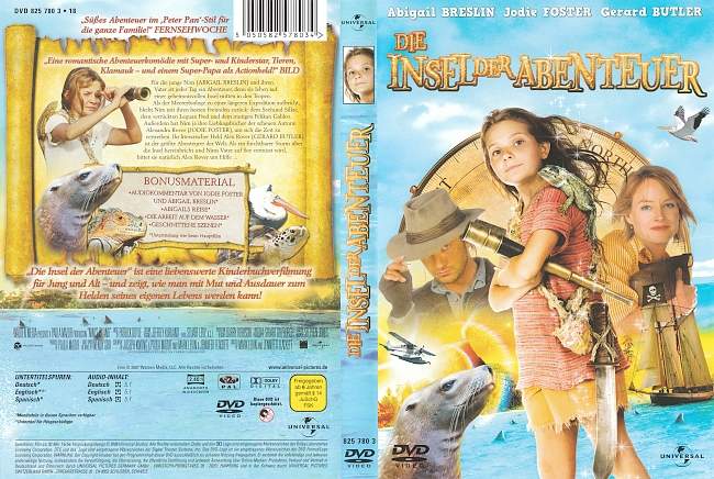 Die Insel der Abenteuer dvd cover german