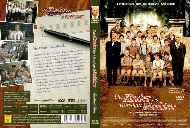 Die Kinder des Monsieur Mathieu Les Choristes german dvd cover