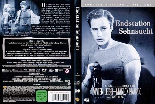 Endstation Sehnsucht dvd cover german