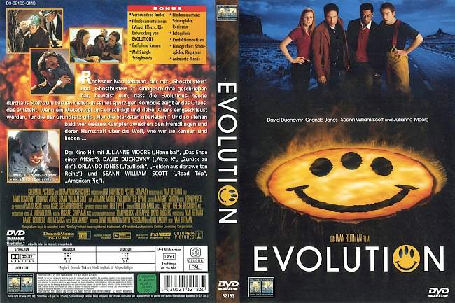 Evolution dvd cover german