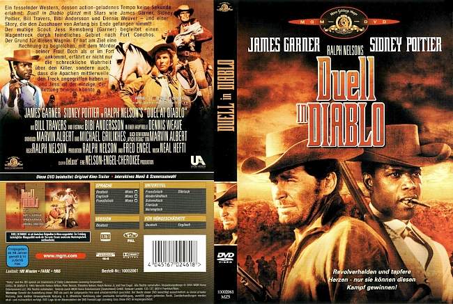 Duell in Diablo german dvd cover