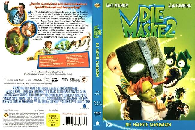 Die Maske2 german dvd cover