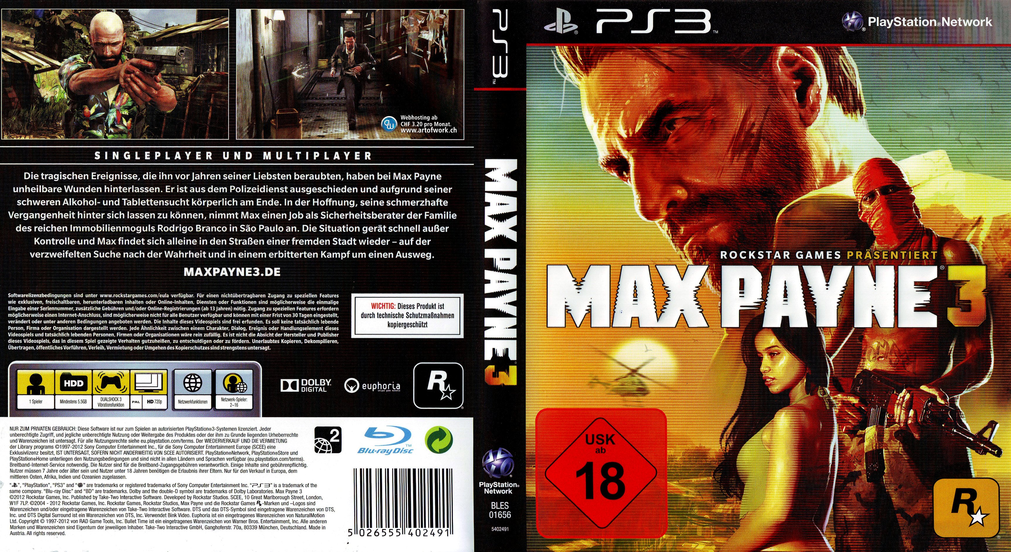 max payne 3 ps3 price