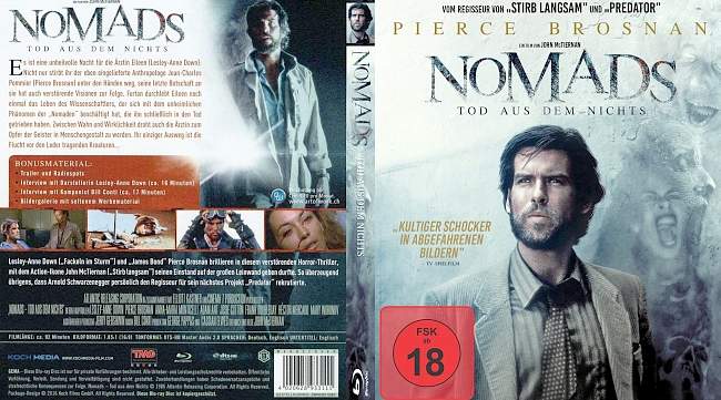 Nomads Tod aus dem Nichts John McTiernan Pierce Brosnan german blu ray cover
