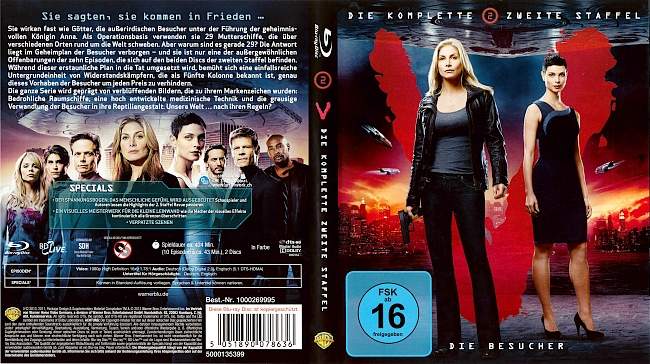 V Die Besucher S02 Staffel 2 Season 02 german blu ray cover